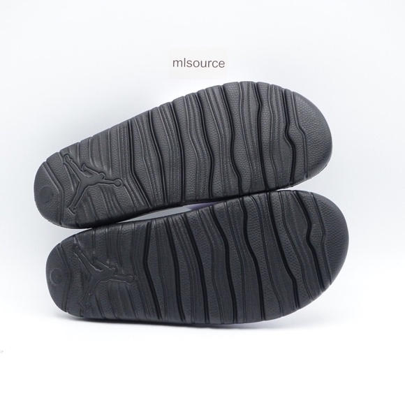 NEW Jordan Break Slide Sandals AR6374-016 Black/University Red/White - Picture 5 of 11